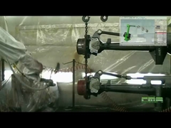 GR630-1900 Applicazione di robot per la verniciatura in parti auto su asse